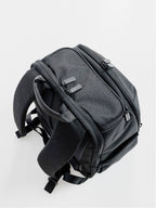Top handle and main zipper detail on the Everyday Workpack